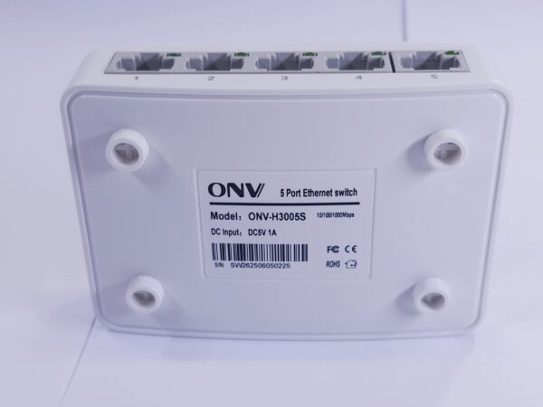 Switch ONV 5 cổng 10/100/1000M - Hình ảnh 3