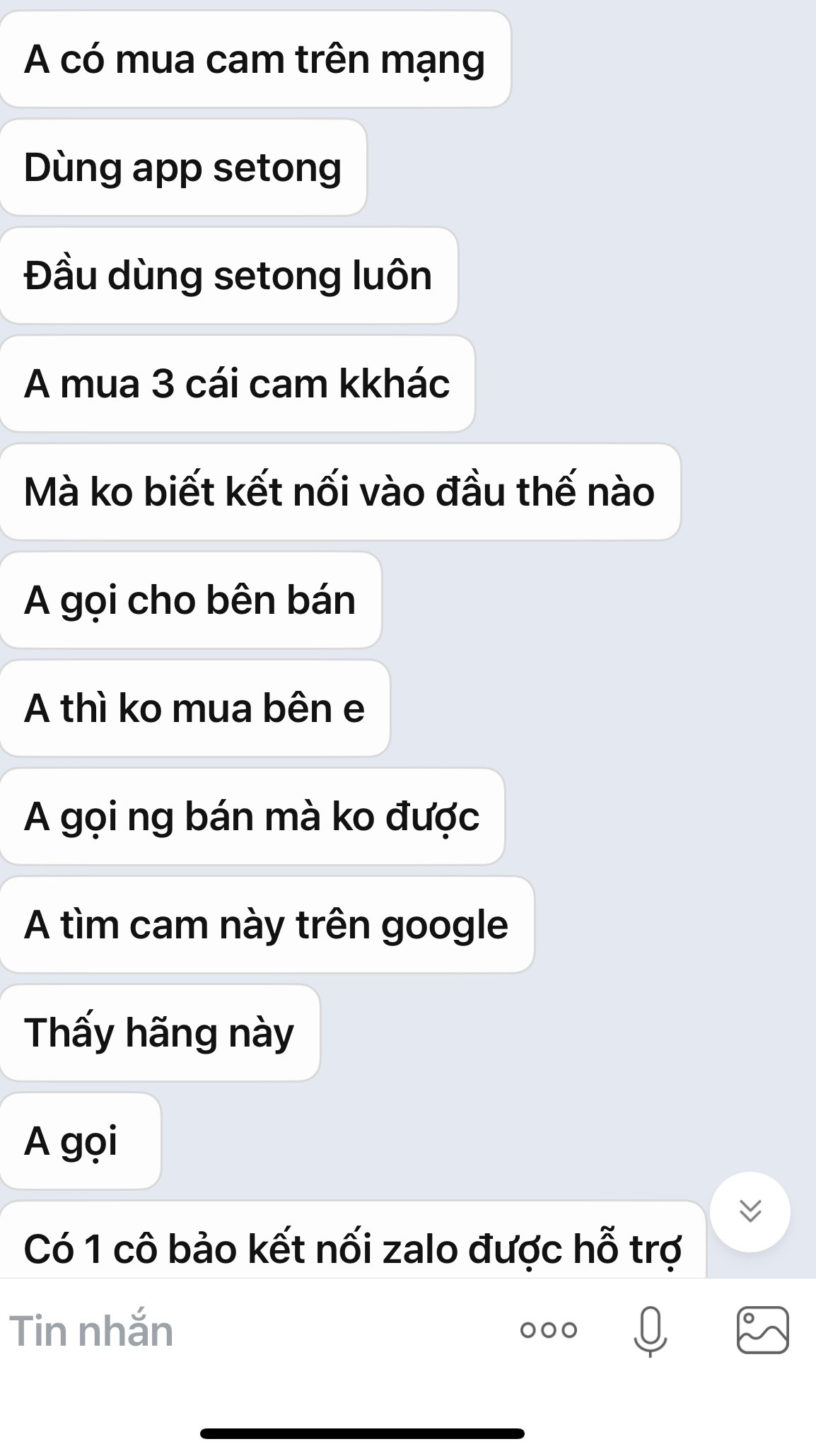 Phản ánh về hàng nhái