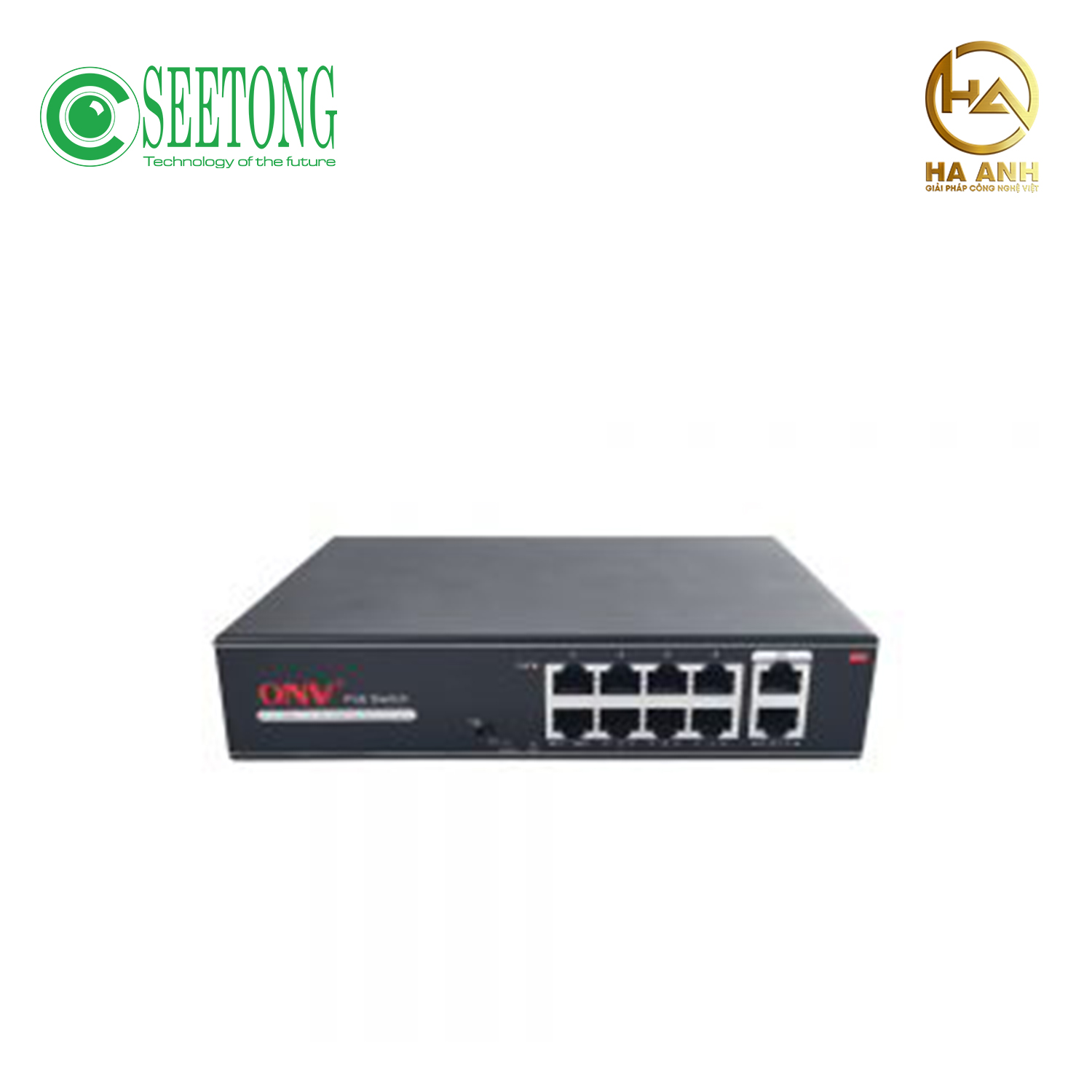 Switch PoE 10 cổng 10/100/1000