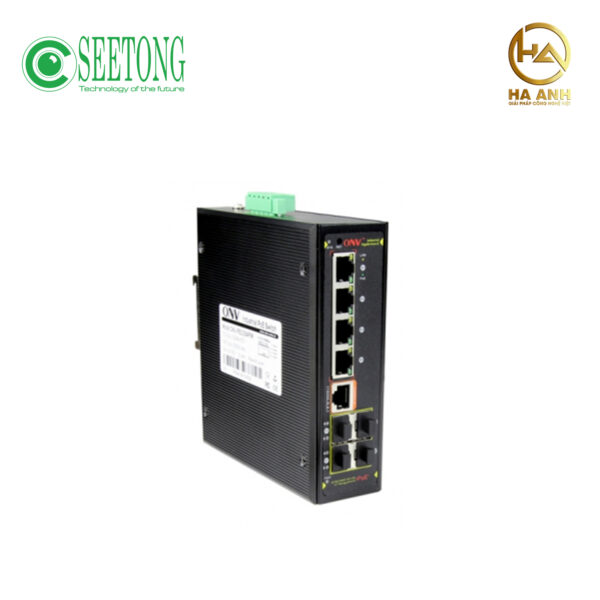 Switch công nghiệp 4 POE + 4 SFP