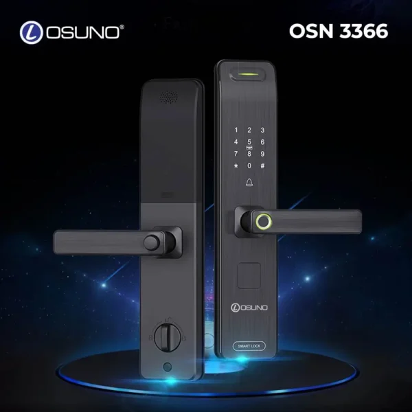 Khóa Vân Tay Tích Hợp Màn Hình Chống Trộm OSN-3366 - Ảnh 6