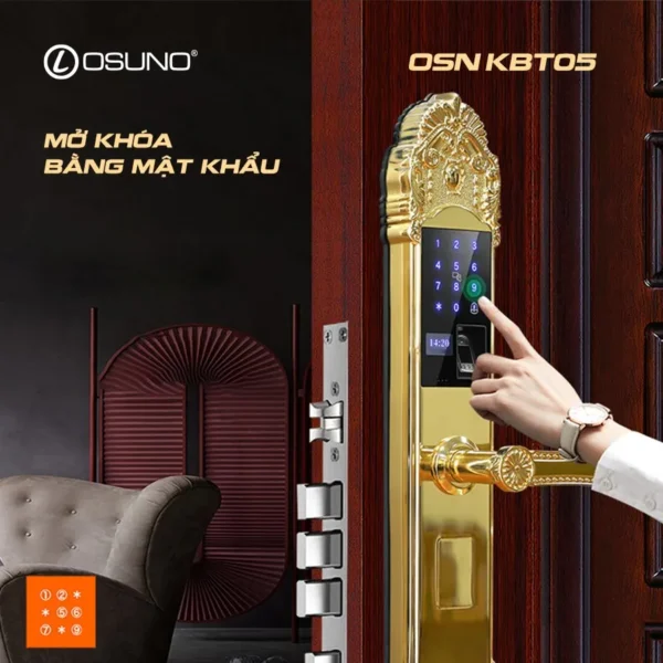 Khóa Vân Tay Biệt Thư Cao Cấp OSN-KBT05 - Hình ảnh 6