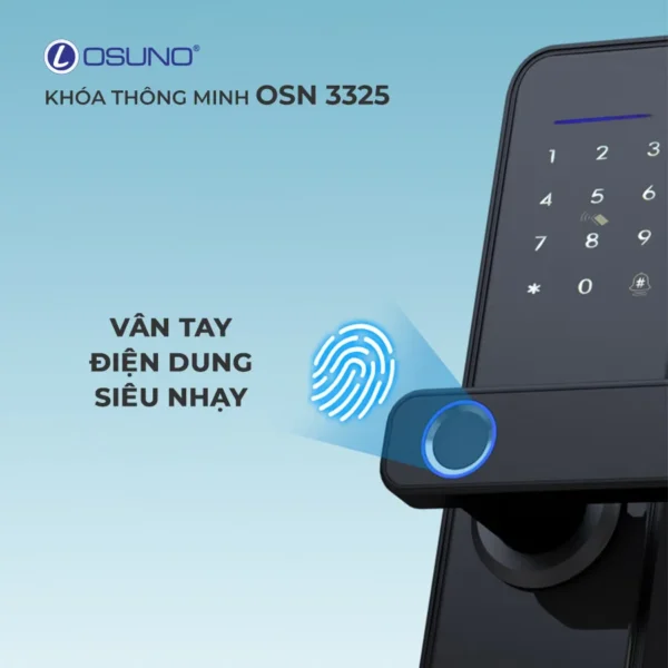 Khóa cửa điện tử công nghệ mở qua App OSN-3325 - Hình ảnh 7