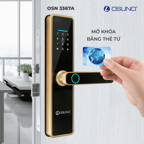 KHÓA THÔNG MINH CHỐNG CHÁY OSN-3367A - Hình ảnh 4