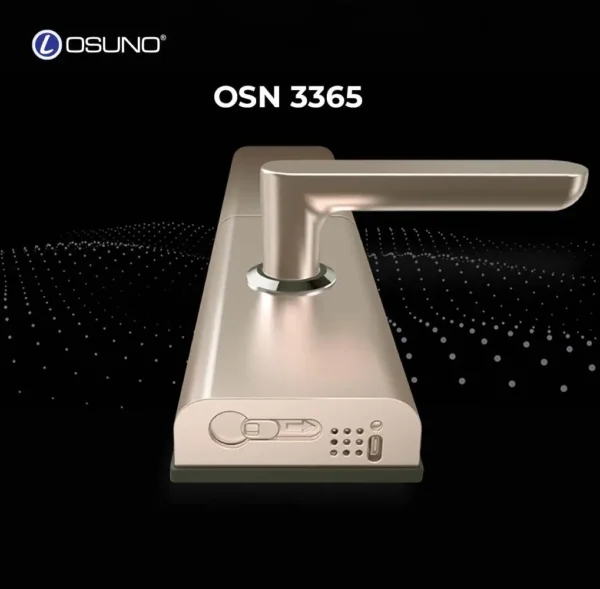 Khóa Vân Tay Cửa Gỗ Chung Cư Chống Nhìn Trộm OSN-3365 - Hình ảnh 4