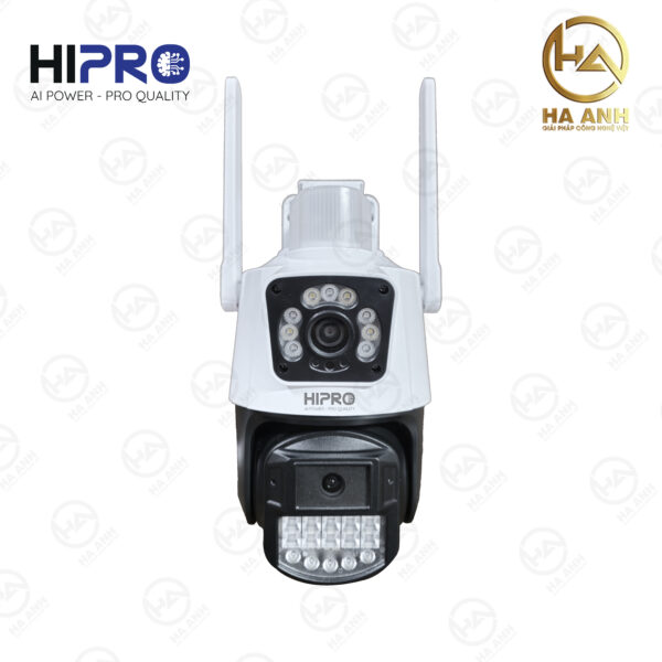 Camera IP PTZ 4.0MP 2 camera soi 2 hướng cùng lúc zoom 6x Super StarLight - Full màu ngày đêm có màu