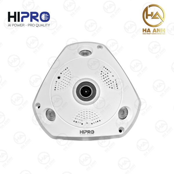 Camera IP Fisheye HI-4FN-LT-P6 4.0MP Super StarLight - Full màu có màu sắc ban đêm góc 180 độ không góc chết.