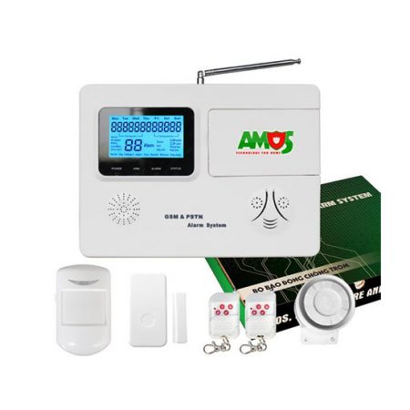 Bộ Báo Động AMOS AM-GMS74 (4G): An Ninh Vượt Trội, Bảo Vệ Toàn Diện