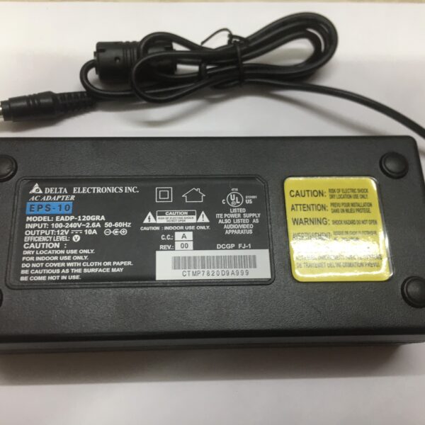 Adapter 12V-10A DELTA chuyên cho đầu ghi hình và camera