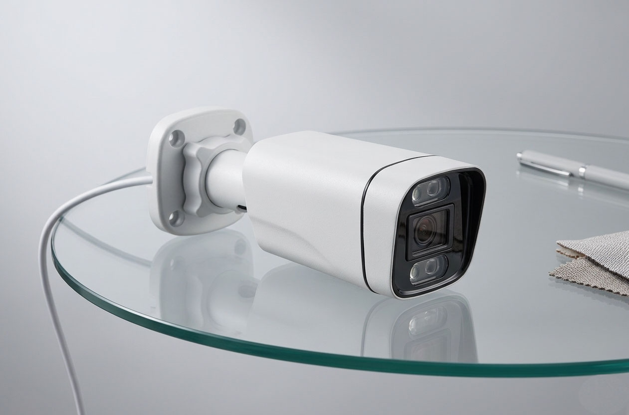CAMERA HIPRO HI-4DN-P Camera thân sắt nhỏ - Camera IP Thân 4.0MP Super StarLight - Full color có màu ngày đêm
